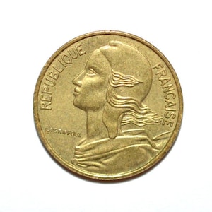 France 5 Centimes 1987. Coin