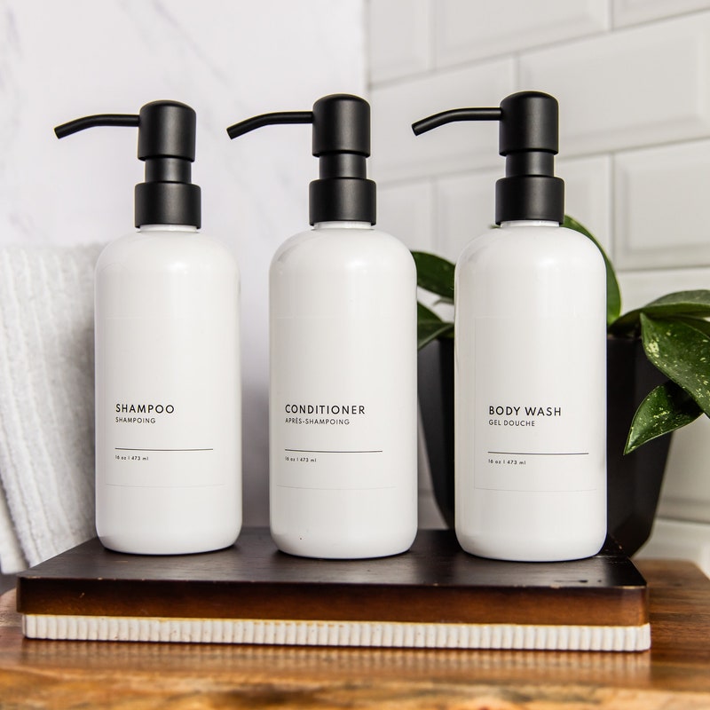 Shampoo Bottles - Etsy