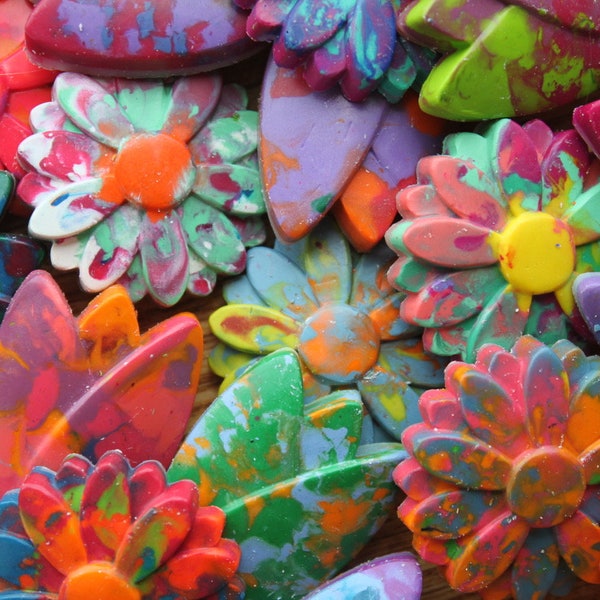 Assorted Surprise Flower Coloring Crayons