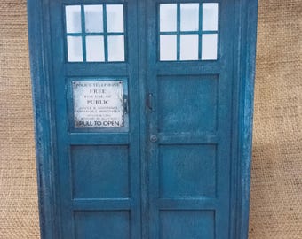 Dr Who Notebook - Tardis - Classic Tardis - Personalised Spine option