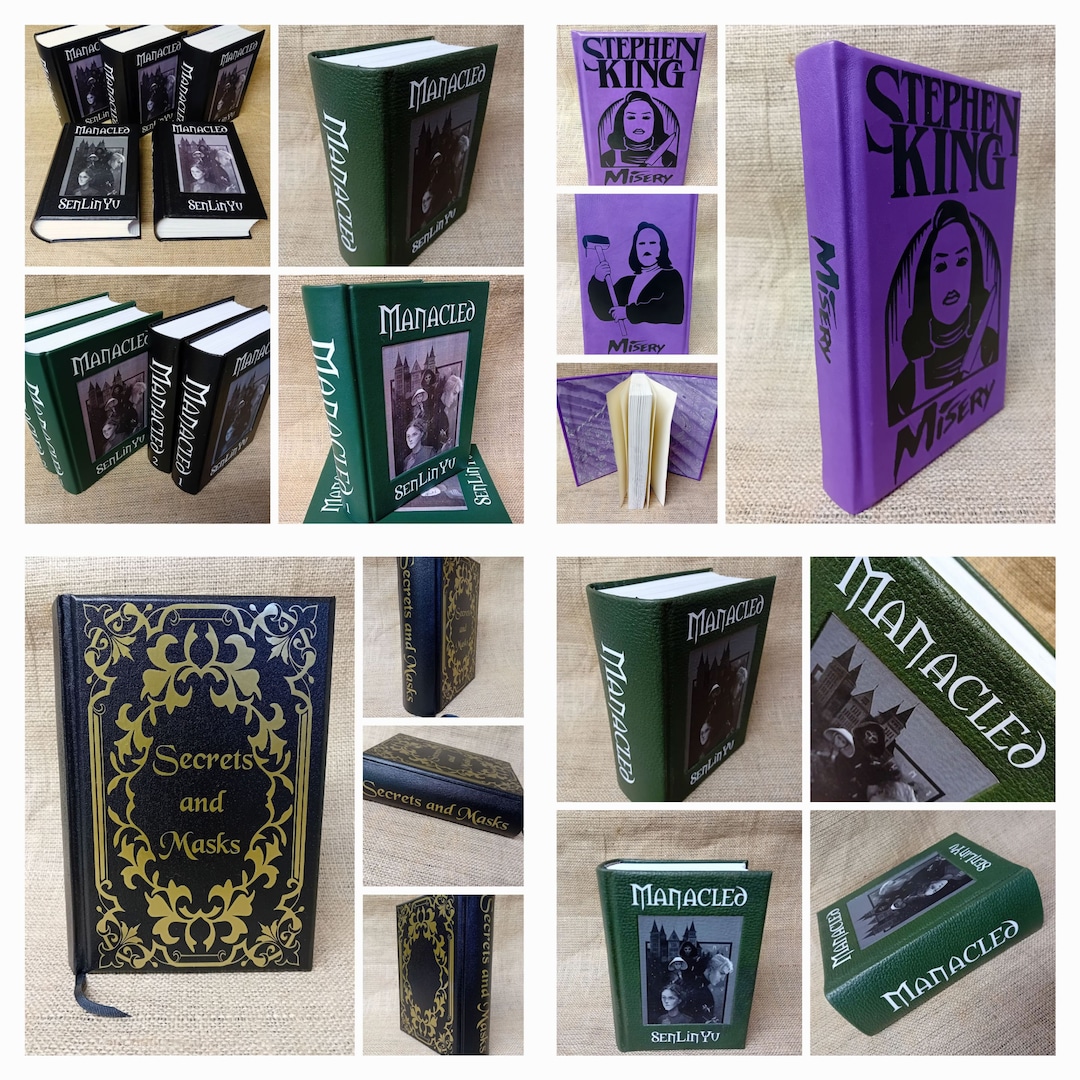 Fanficton Printed and Bound Bespoke Bookbinding Bespoke Book Covers ...