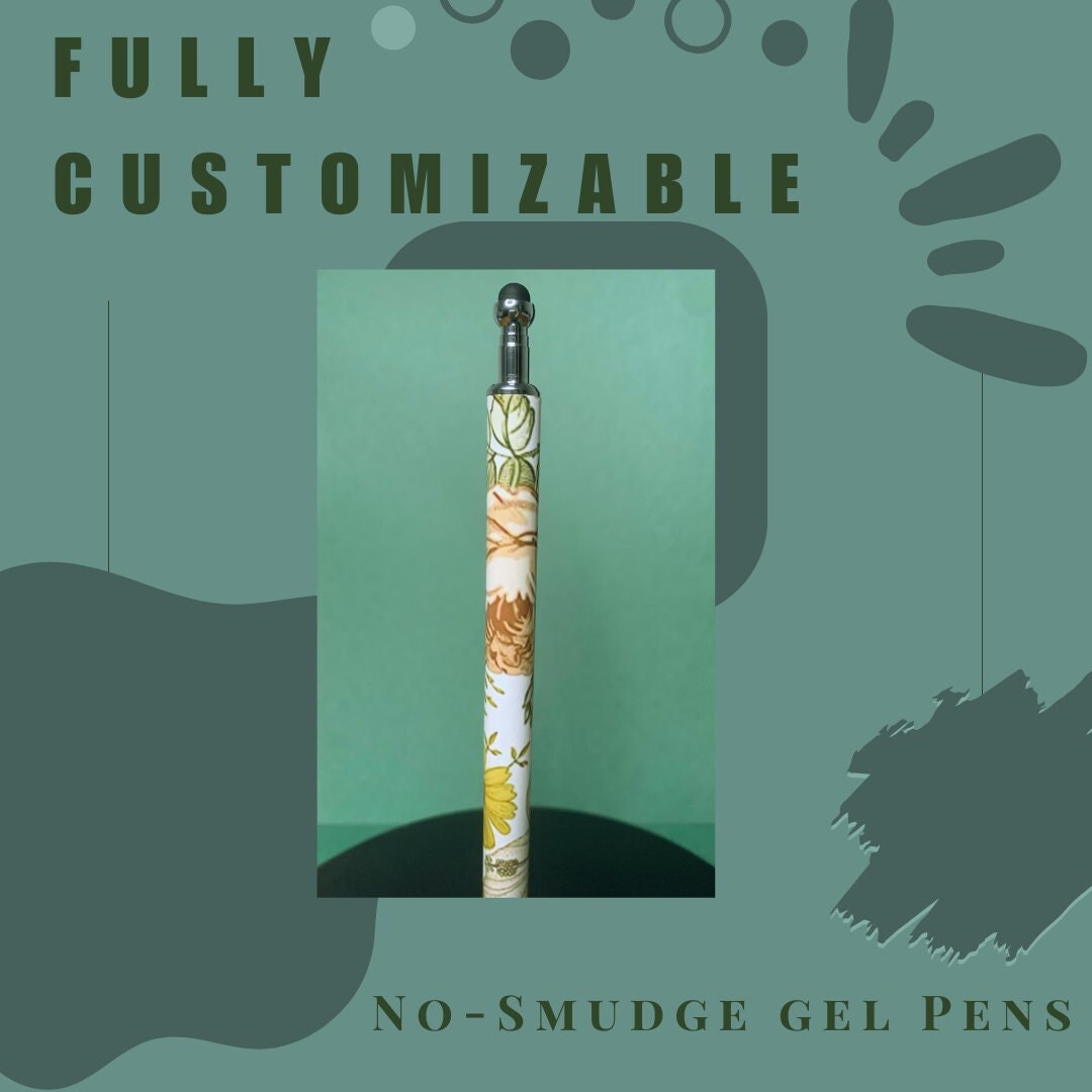 Custom Gel Pens, Ink Refill and Stylus Tip, No-smudge and Fast Drying ...