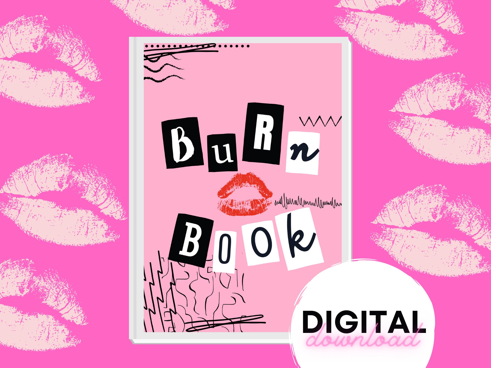 Burn Book Mean Girls