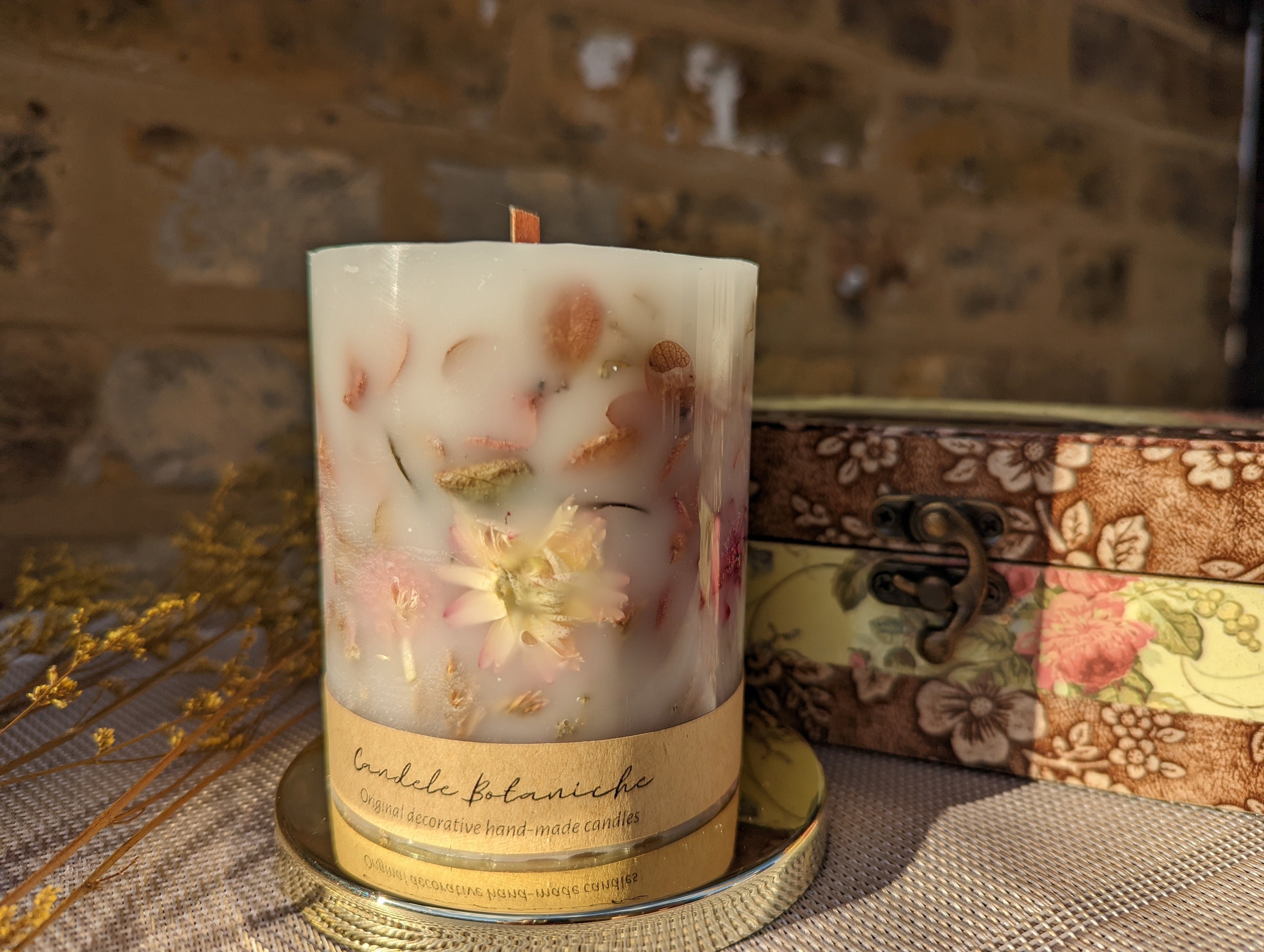 Botanical Candles - Etsy