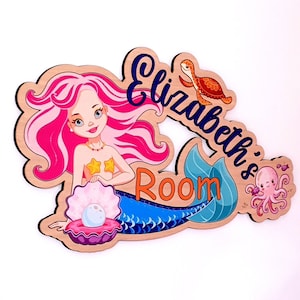 Cartel de puerta con nombre de dormitorio de bebé: regalo personalizado para bebés: regalos para niños pequeños de 1 año: juguetes Waldorf: 1er y 2do cumpleaños