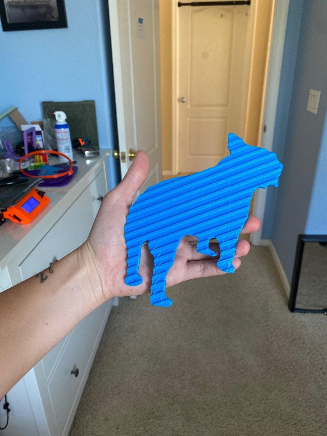 Single Color Custom Shape 3D Printed Snowboard Stomp Pad -- ANY SHAPE ...