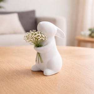 Modern Ostern Deko Hase Osterhase 50-190mm Dekofigur 3D Frühlingsdeko Hasenfigur Osterdekoration