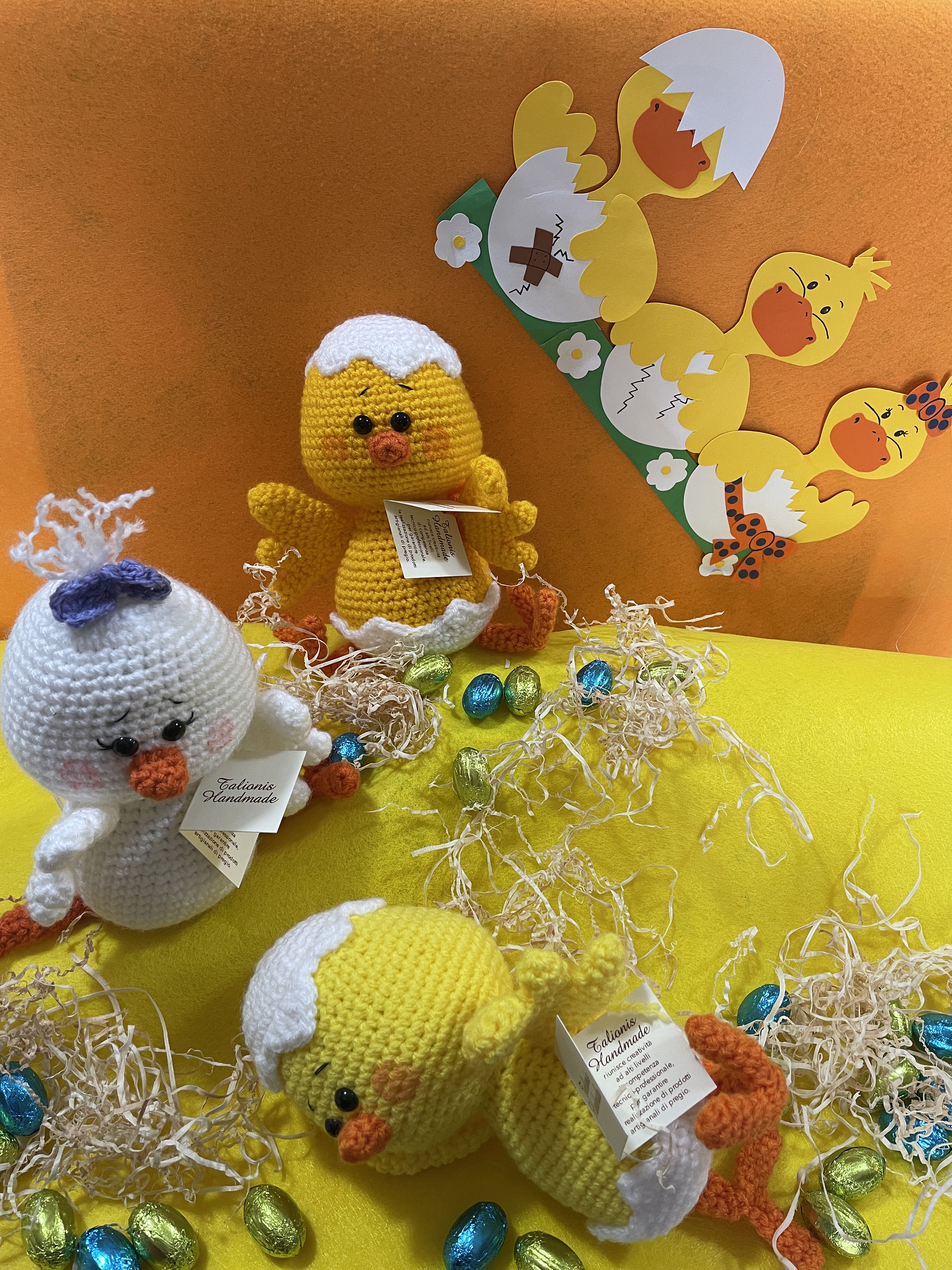 Decorazione Pasquale 36 Pulcini Soffici Per Pasqua - Decorazioni - Foto 9