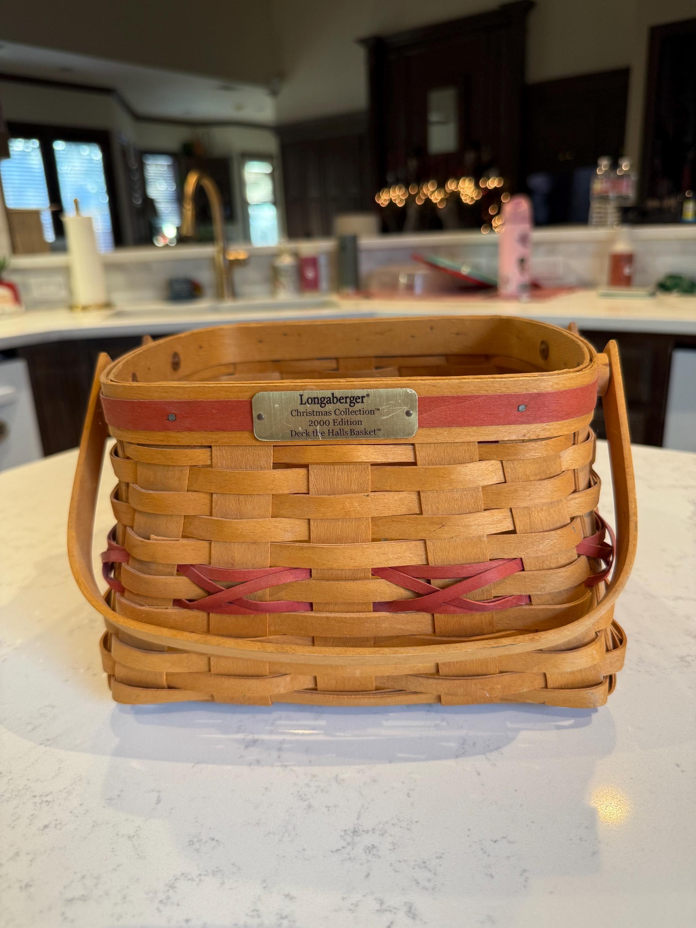 Longaberger Christmas Baskets - Etsy