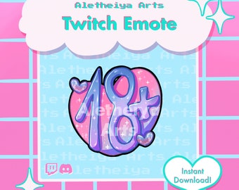 18+ NSFW Twitch Emote / Horny Sexy Chat Icon / Transparent PNG Emoji for Discord & Twitch / Custom Stream Emotions / Meme Emote