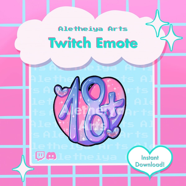 18+ NSFW Twitch Emote / Horny Sexy Chat Icon / Transparent PNG Emoji for Discord & Twitch / Custom Stream Emotions / Meme Emote
