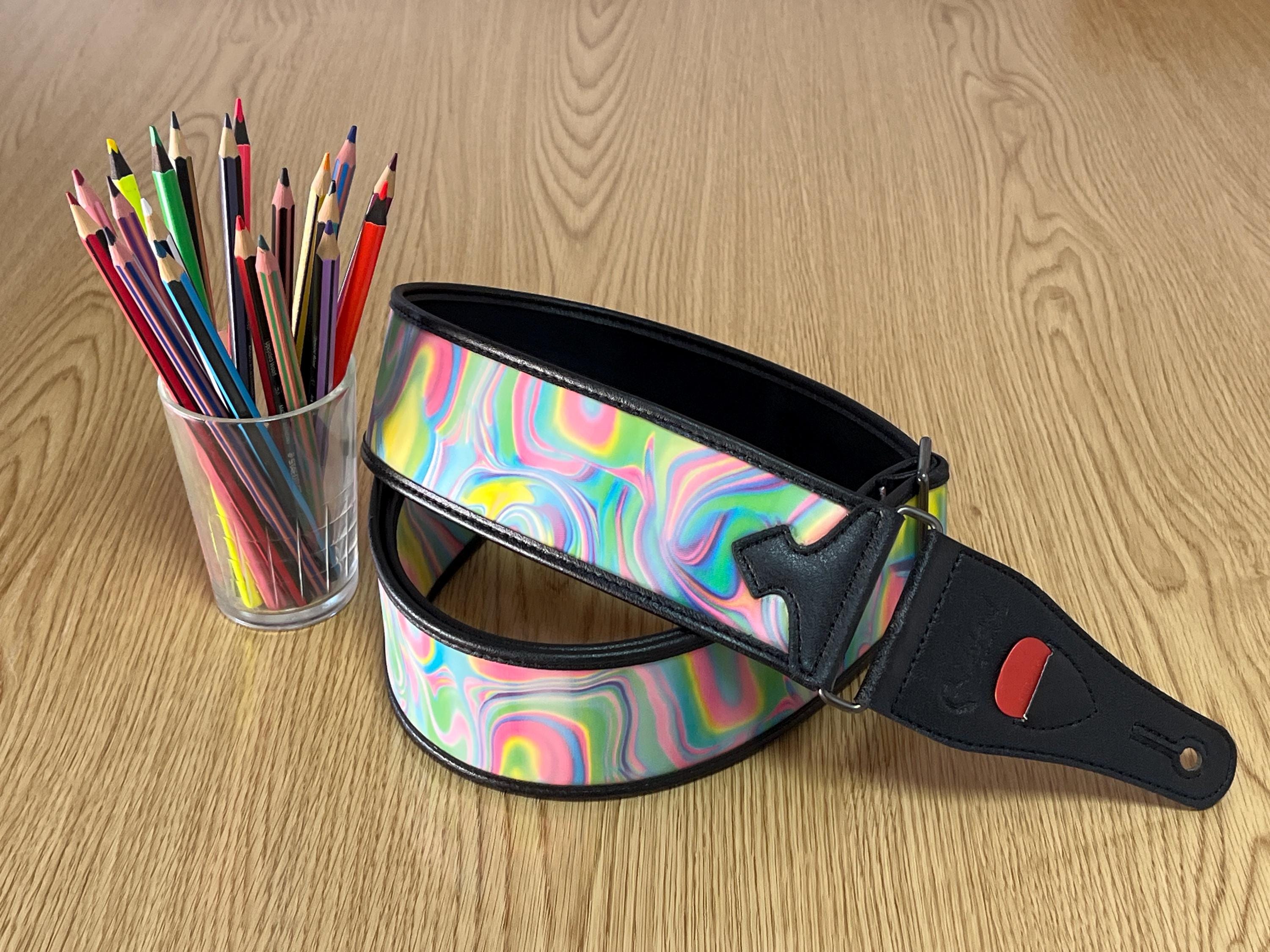 Holographic Guitar Strap - Etsy