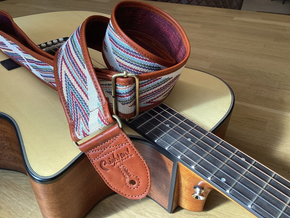 Fabric guitar strap outlet