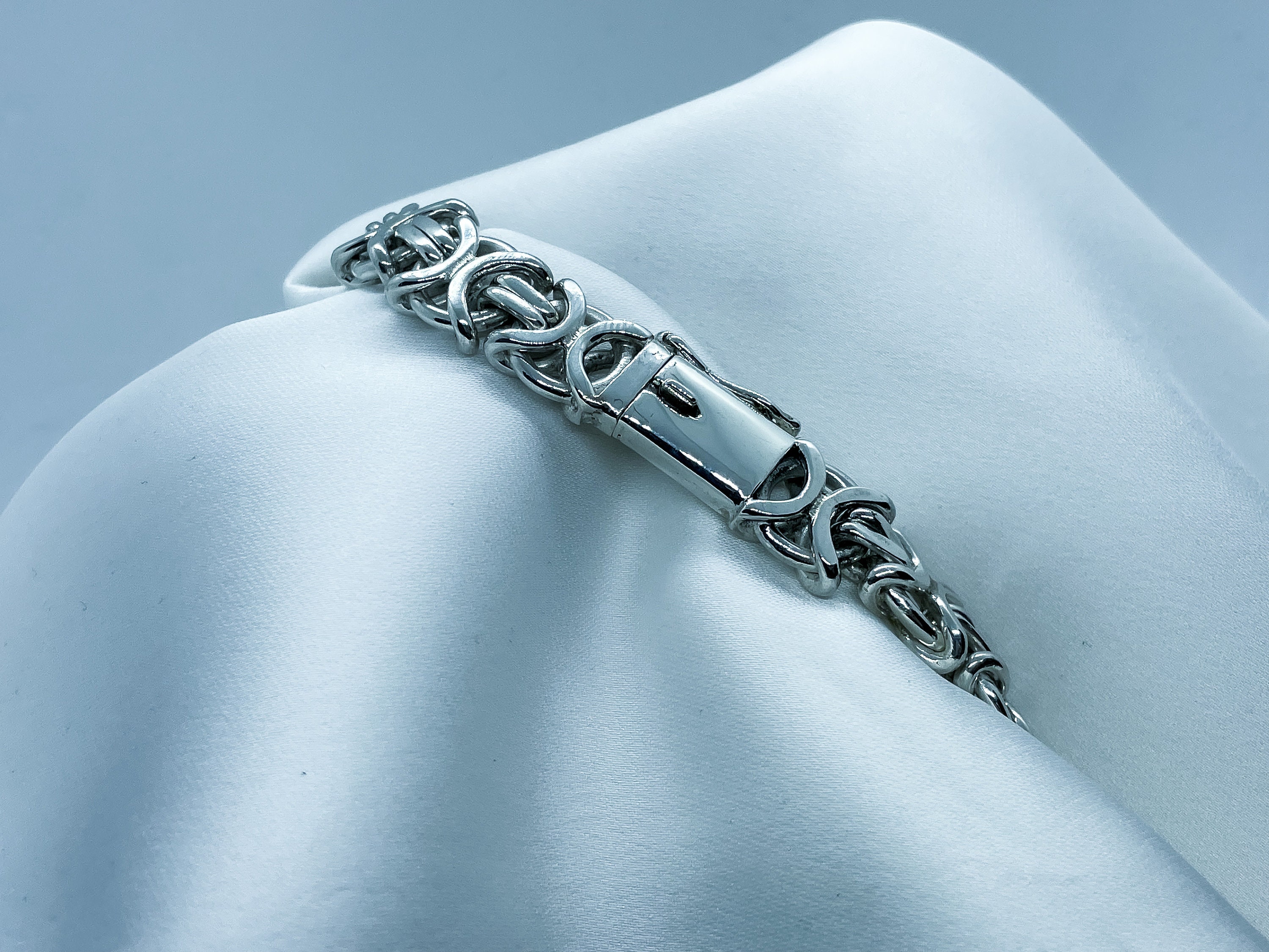 FIFTH Silver Chain Bracelet / CCC-3(Mens Bracelet, Sterling FIFTH Silver Chain Bracelet / CCC-3(Mens Bracelet, Sterling