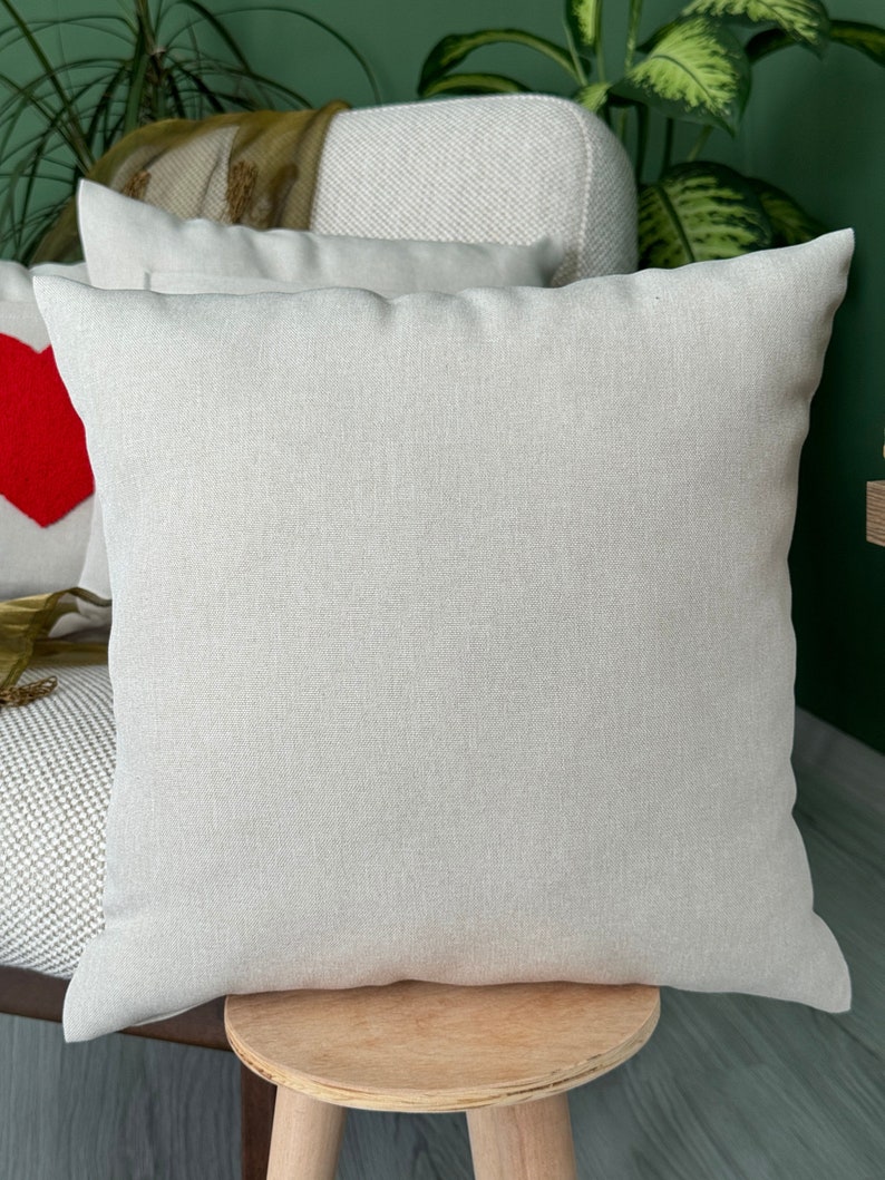 Valentine's Day Gift, Handmade Punch Needle, Love Pillow, Hand Tufted