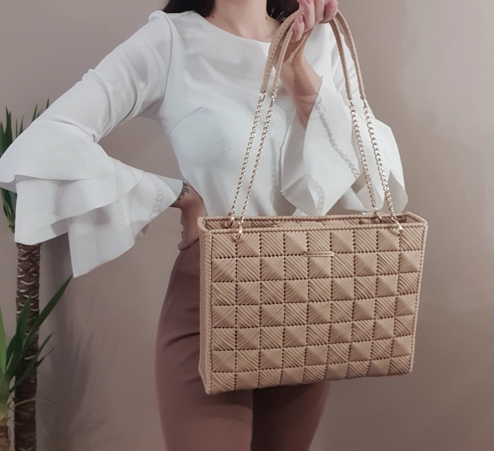 Handmade Shoulderbag Women Bag 3D Pattern Made With Poly - Etsy