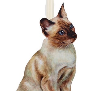 Siamese Cat Kitchen Roll Holder - Siamese Cats - Cat Gifts Cat Gift - C4-KRH