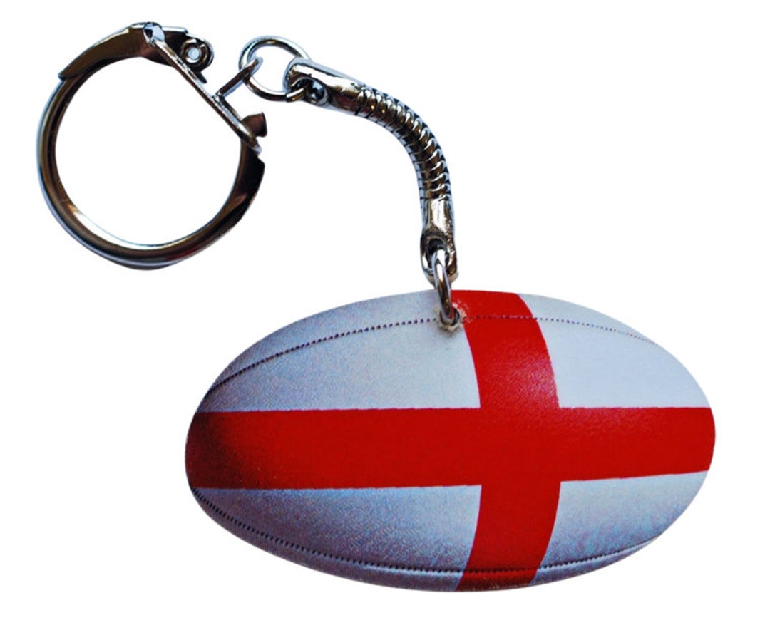 England Rugby Keyring English Rugby Ball Keyring England Rugby Team RU1