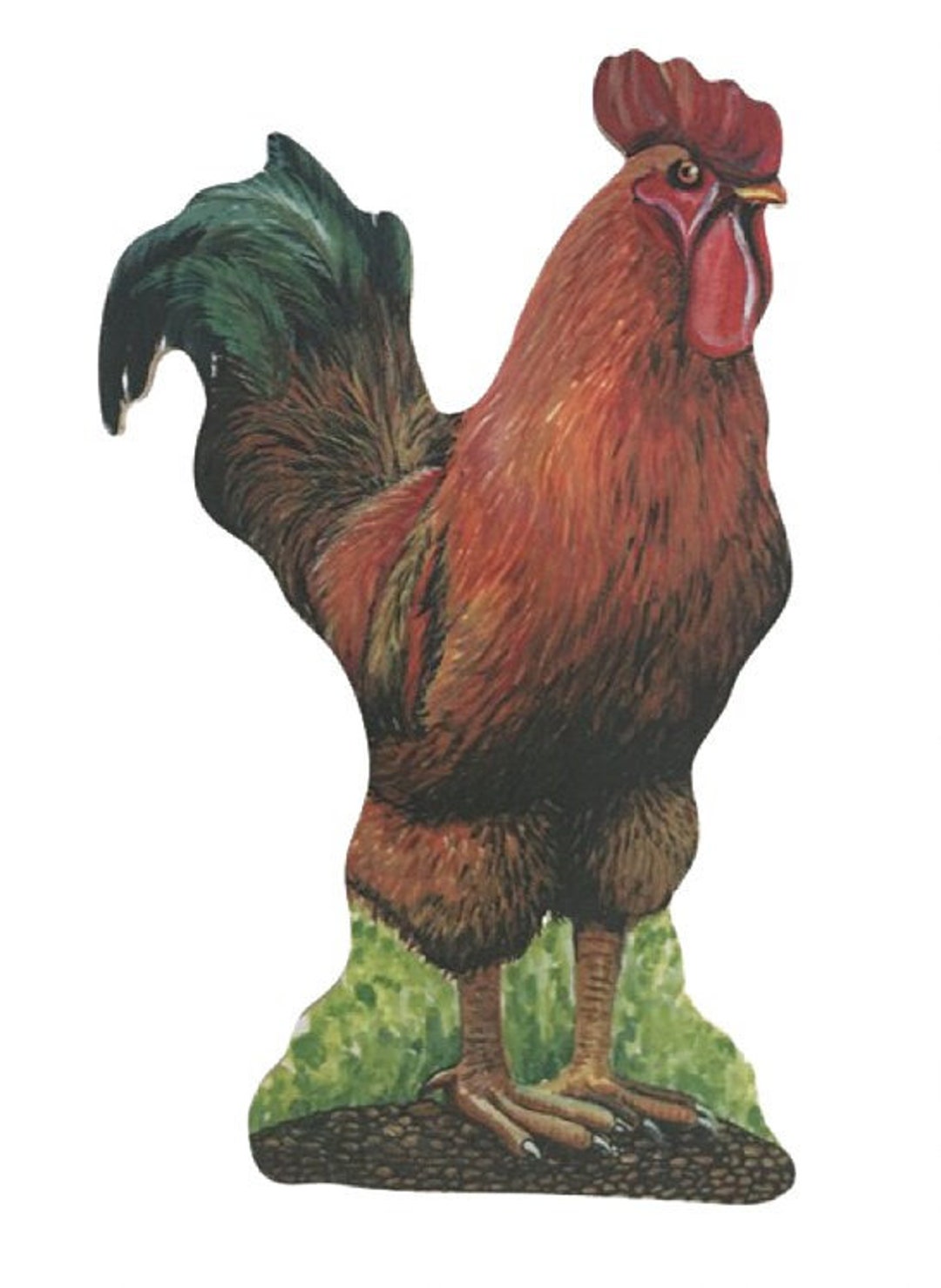 Cockerel Plaque Cockerel Plaques Rooster Plaque Rooster Etsy