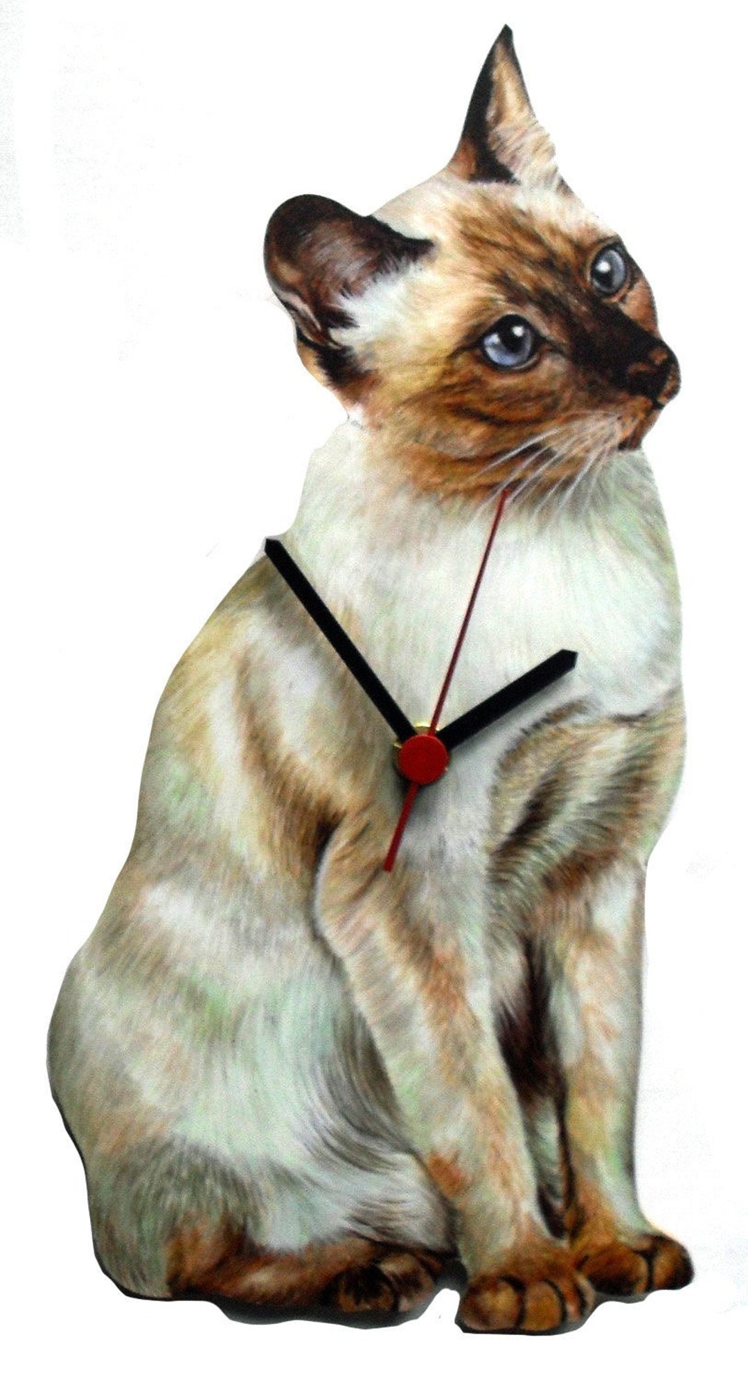 Siamese Cat Clock Siamese Cats Siamese Cat Gift C4C Etsy