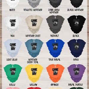 Soccer Game Day Heat Transfer, Faux Embroidery Sequins, Ready-to-Press Direct to Film, DTF, Ideal for Apparel Decoration image 4