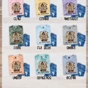 Coffee Helps Retro Sublimations | Skeleton Design, Shirt Graphics, Heat Transfer Ready, DTF, Press Ready image 7