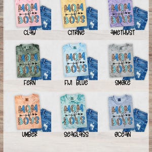 Boys' Mother Day Leopard Design, Ready-to-Press Mama Life Heat Transfer, Direct-to-Film Technology for Moms image 7