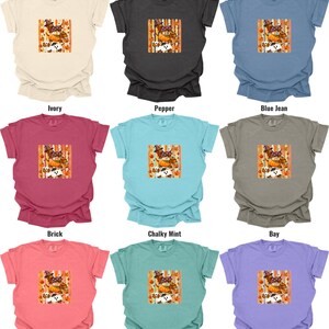 Halloween Dachshund DTF Transfer, Cute Wiener Dog Spooky Season Doxie Shirt Design, Ready to Press Heat Transfer image 3
