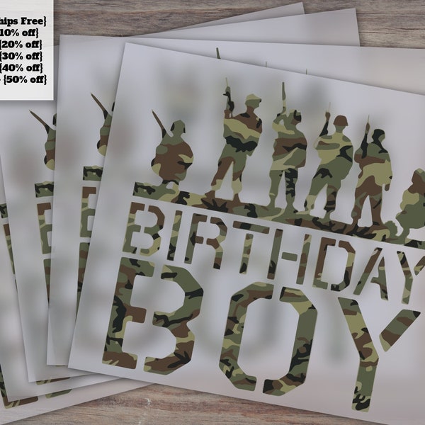 Birthday Boy Army Dtf, Military Birthday Dtf, Army Party Dtf, Kids Army Dtf, Camo Dtf For Boys, birthday boy DTF, army gifts, military DTF