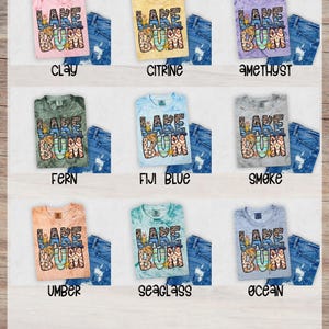 Summer Lake Bum and Sunset - Heat Transfer Ready Design - DTF, Ideal for Press, Beach Summer Theme 画像 7