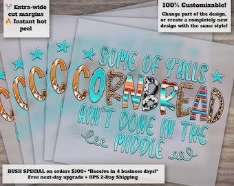 Custom DTF Prints: Sarcastic Quotes, Ready to Press, Leopard Print & More!