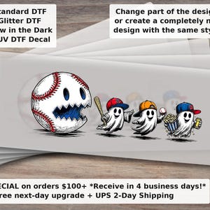 Retro Halloween Pumpkin Baseball DTF Transfer - Funny Fall Chasing Ghost Tis The Season Ready to Press
