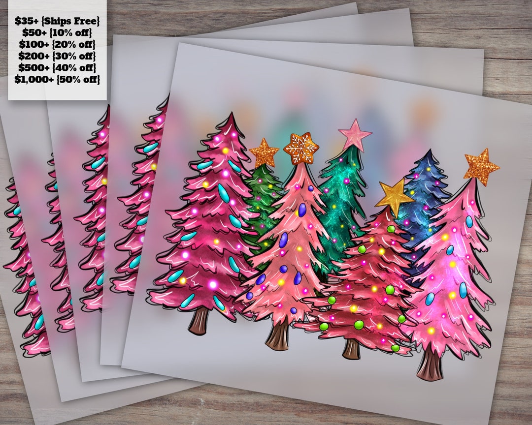 Christmas Tree Light Design Merry Christmas and Happy Holidays, Ready