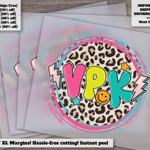 Back to School Lightning Bolt Design, Press-Ready for Heat Transfer, DTF – VPK