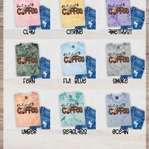 Leopard Coffee Design for Heat Transfer and DTF, Western Style Coffee Bean Artwork, Ready to Press - Ideal for Coffee Lovers image 7