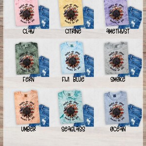 Sunflower Patriotic United We Stand - Heat Press Ready, DTF, Ideal for Transfers afbeelding 7