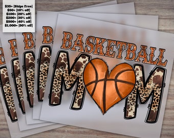 Basketball Mom Dtf, Basketball Dtf, Basketball Mom Dtf File, Basketball Digital Transfer File Digital Transfer Prints, Digital Print