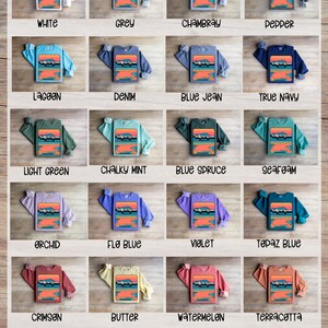 Retro Yellowstone National Park Shirt Design, Vintage Heat Transfer, Ready-to-Press DTF, Clipart Design image 6