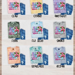 Flamingo Design: Stand Out Among Pigeons, Beach Vacation Theme, Ready for Heat Transfer, DTF, Ideal For Press Items. Bild 7