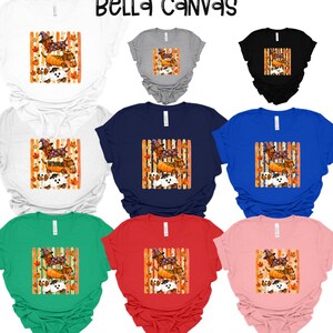 Halloween Dachshund DTF Transfer, Cute Wiener Dog Spooky Season Doxie Shirt Design, Ready to Press Heat Transfer image 5