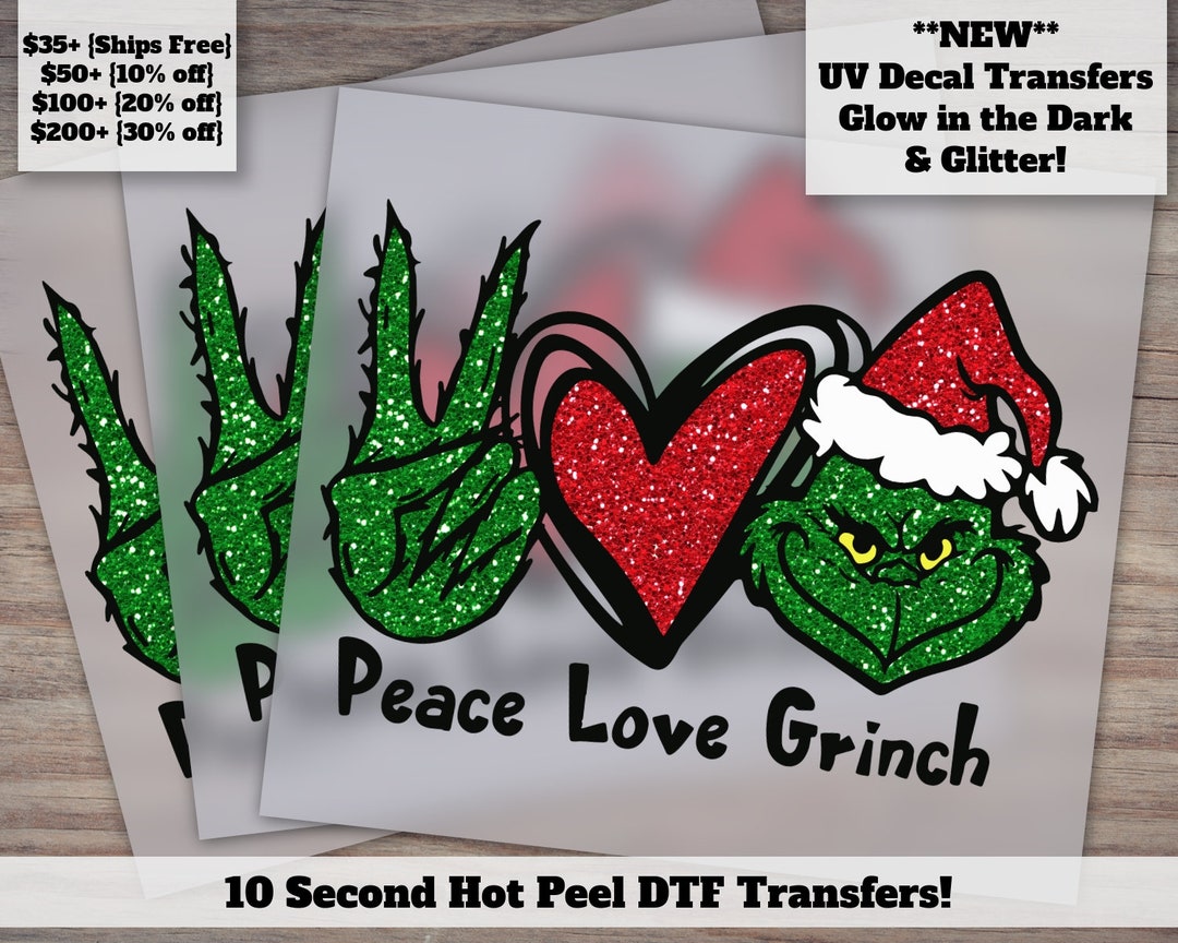 Grinchmas Vibes, Grinch Dtf Transfer, Grinch Design, Grinch Dtf