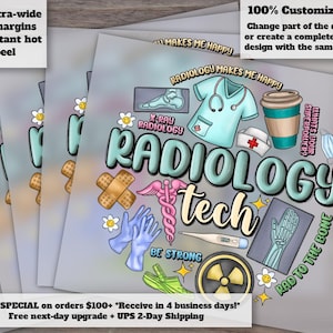 Radiology Tech Humor Design | Western Nurse Heat Transfer | Funny RT Quotes | Ready to Press DTF | Radiology Gift Ideas image 1