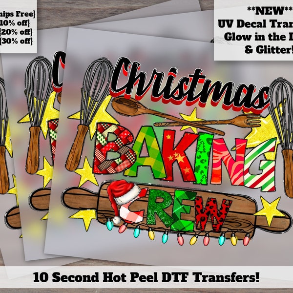 Heat Transfer Christmas Etsy