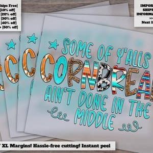 Custom DTF Prints: Sarcastic Quotes, Ready to Press, Leopard Print & More!