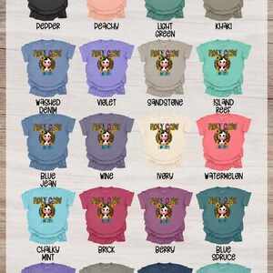 Adorable Baby Cow Design, Western Style, Funny Leopard Cowhide, Ready-to-Press Heat Transfer, DTF, Perfect for Sublimation Projects image 5
