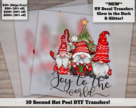 Funny Christmas DTF Transfer  Ready to press DTF Transfers in Seconds