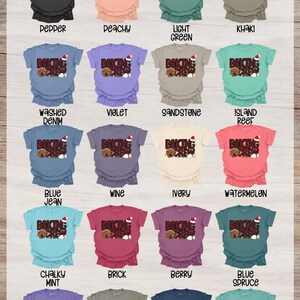 Christmas Baking Crew Faux Embroidery | Cookie Crew and Gingerbread Design for Heat Transfer and DTF | Holiday Bakers Gift image 5