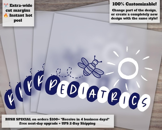 Pediatric Nurse Design | Ready-to-Press Heat Transfer | DTF | Perfect for Sublimation Projects