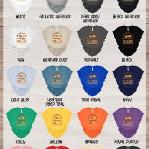 Autumn-Themed Fall Designs, Thankful Clipart, Shirt Design for Thanksgiving, Ready to Press, Heat Transfer, DTF, Autumn is my Favorite Color image 4
