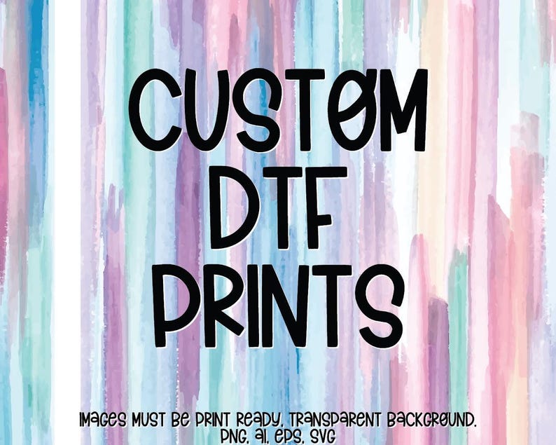 Full Color Dtf Prints, Custom Transfers, Custom Full Color, Custom Dtf Print, Ready to press - email images to NewDesignPrints75 @ gmail bild 1